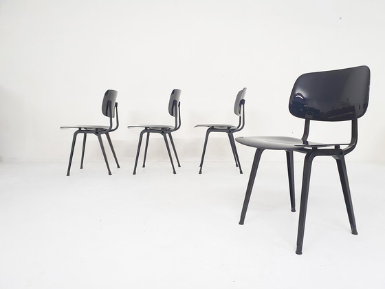 Image 1 of 4x Friso Kramer for Ahrend "Revolt" chair, 1993