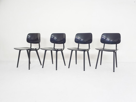 Image 1 of 4x Friso Kramer for Ahrend "Revolt" chair, 1993