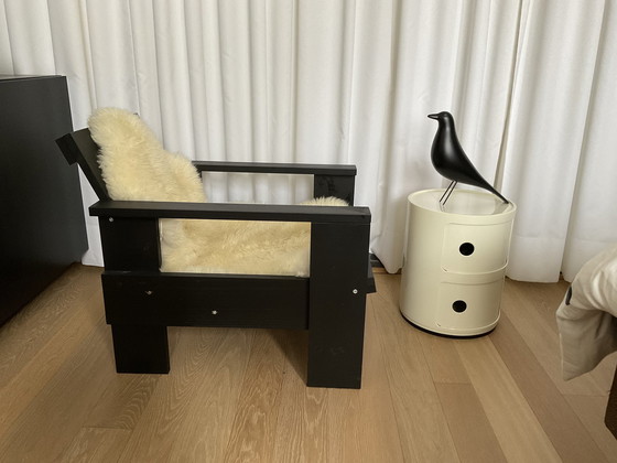 Image 1 of Chaise à caisse Gerrit Rietveld