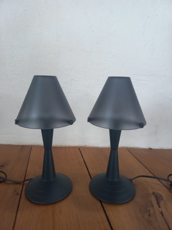 Image 1 of 2x Veneta Lumi Lulu table lamp