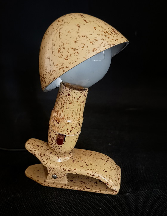 Image 1 of Hergil book reading lamp with speckled motif in original packaging