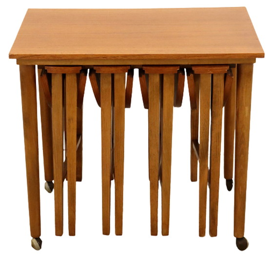 Image 1 of Poul Hundevad nesting tables side tables vintage