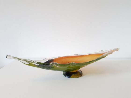 Image 1 of 70s / 80s glass bowl fruit bowl