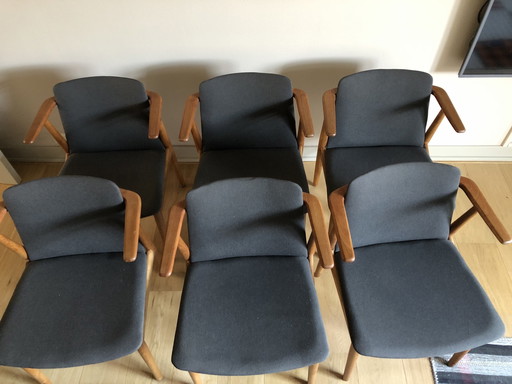 6x Hans Olsen chair