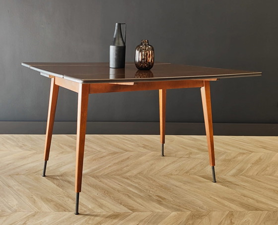 Image 1 of Mid Century Extendable Dining Table