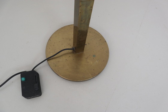 Image 1 of Light Belgium Vintage brass floor lamp