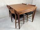  Vintage PasToe dining room set (teak)