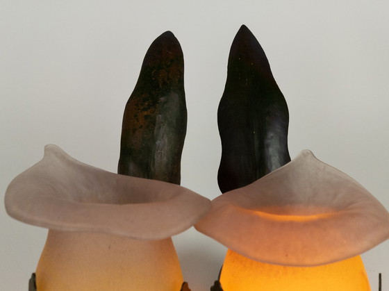 Image 1 of Lamp International Italy - Enzo Ciampalini - wall lighting - set (2) - Italy - Art Deco style - 1990's