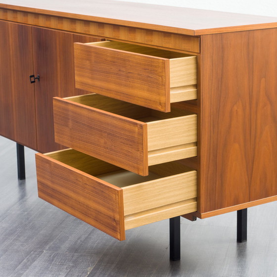 Image 1 of 1960s sideboard, walnut, restored, 150cm