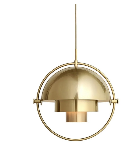 Image 1 of Gubi Brass Multi-Lite Pendant lamp