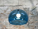 Kartell FL/Y Transparent blue lamp