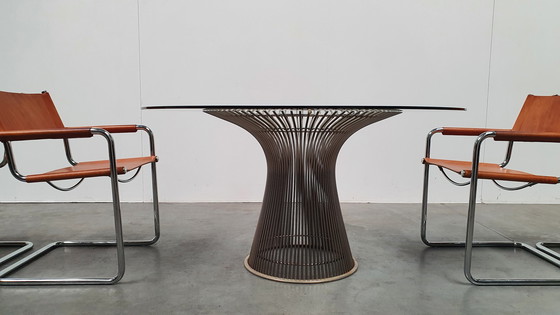 Image 1 of 4x cognac tuigleer Mart Stam Linea Veam vintage 70s 