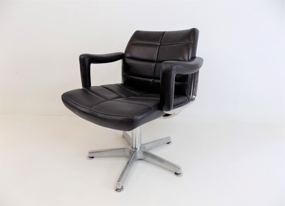 Image 1 of Röder Söhne leather office chair by Miller Borgsen