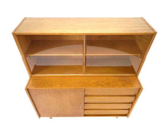 Image 1 of Vintage Jirí Jiroutek U-458 Cabinet With Display Case