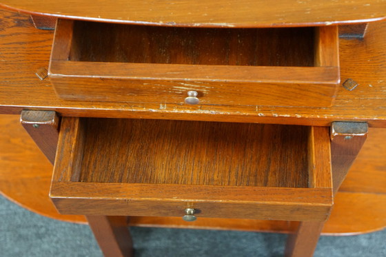 Image 1 of Art Nouveau hallway furniture from Schuitema hallway cabinet and mirror