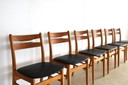 8 sedie da pranzo vintage 