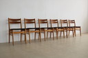 8 sedie da pranzo vintage 