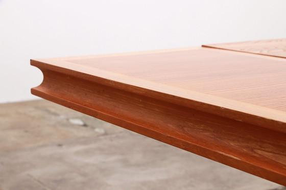 Image 1 of Large dining table or conference table in the style of Pierre Chapo, 1960 France