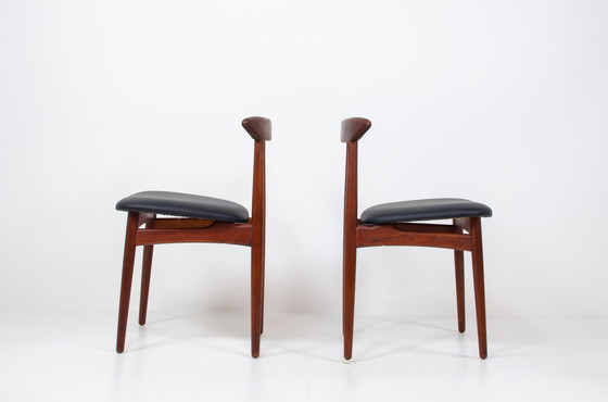 Image 1 of 4x Danish dining chairs