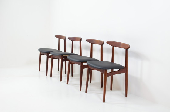 Image 1 of 4x Danish dining chairs