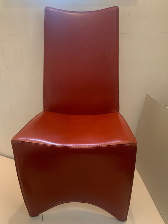 Image 1 of 2x Aleph Ed Archer dining chairs by Philippe Starck