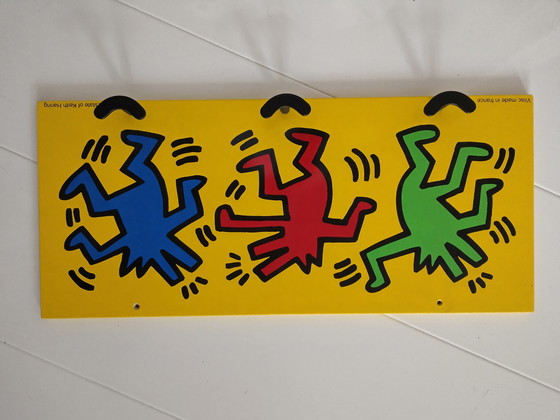 Image 1 of Wooden Vilac Keith Haring coat rack