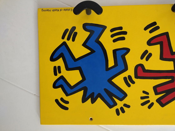 Image 1 of Wooden Vilac Keith Haring coat rack