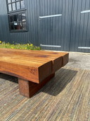 Vintage brutalist coffee table