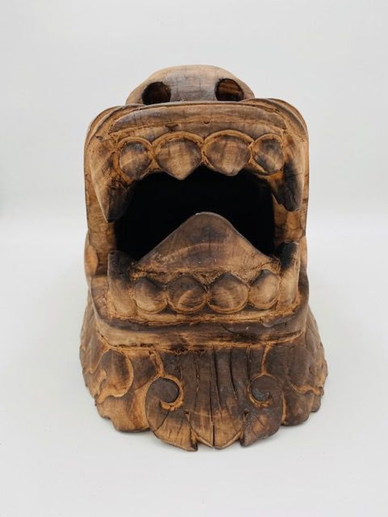 Image 1 of Tibetan Ritual Mask Wood