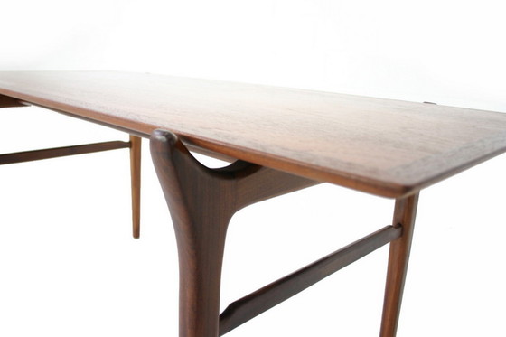 Image 1 of Danish Mid Century Teak Coffee Table / Sofa Table, Finn Juhl Style