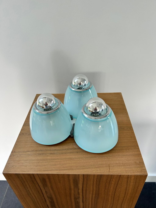 3x Artemide deltakalias lamp