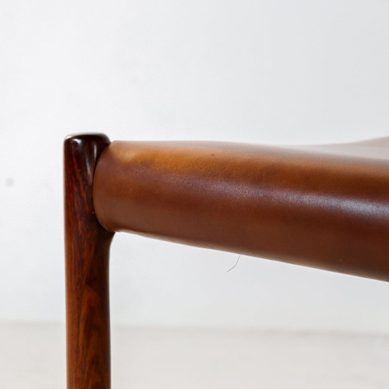 Image 1 of Niels Möller Model 80 rosewood chairs 1960s