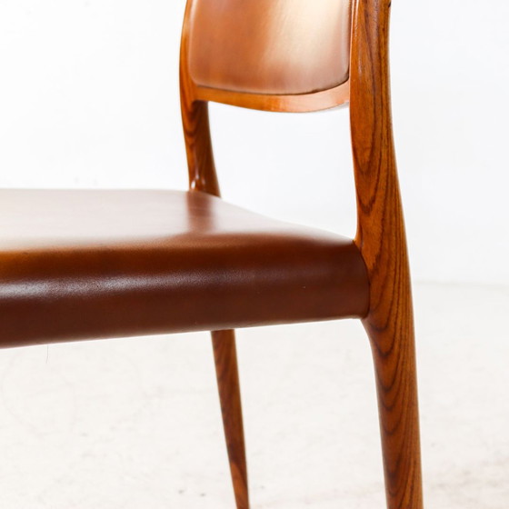 Image 1 of Niels Möller Model 80 rosewood chairs 1960s