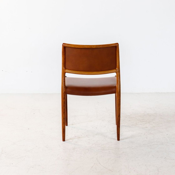 Image 1 of Niels Möller Model 80 rosewood chairs 1960s