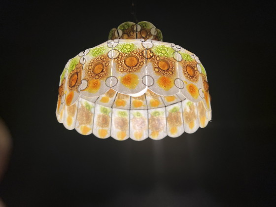 Image 1 of Felipe Derflinger glass lamp, swag lamp