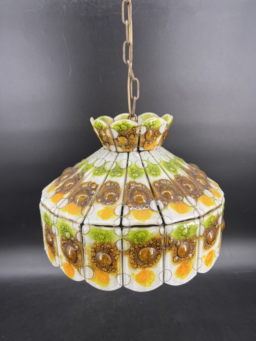 Felipe Derflinger glass lamp, swag lamp