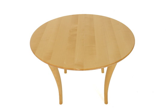 Image 1 of As new, Zoom by Mobimex, very high quality dining table made of solid ash wood