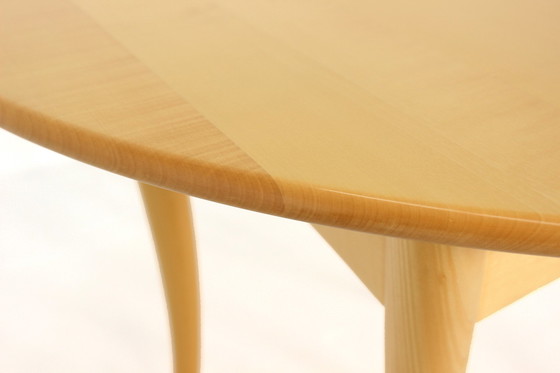 Image 1 of As new, Zoom by Mobimex, very high quality dining table made of solid ash wood