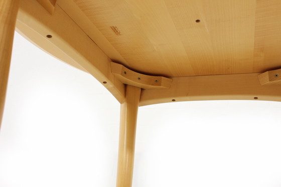 Image 1 of As new, Zoom by Mobimex, very high quality dining table made of solid ash wood