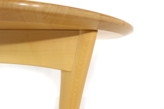 Image 1 of As new, Zoom by Mobimex, very high quality dining table made of solid ash wood