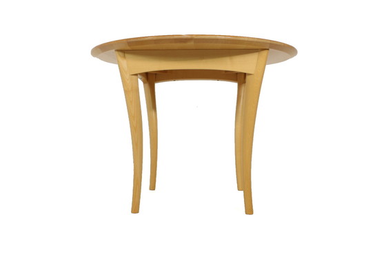 Image 1 of As new, Zoom by Mobimex, very high quality dining table made of solid ash wood