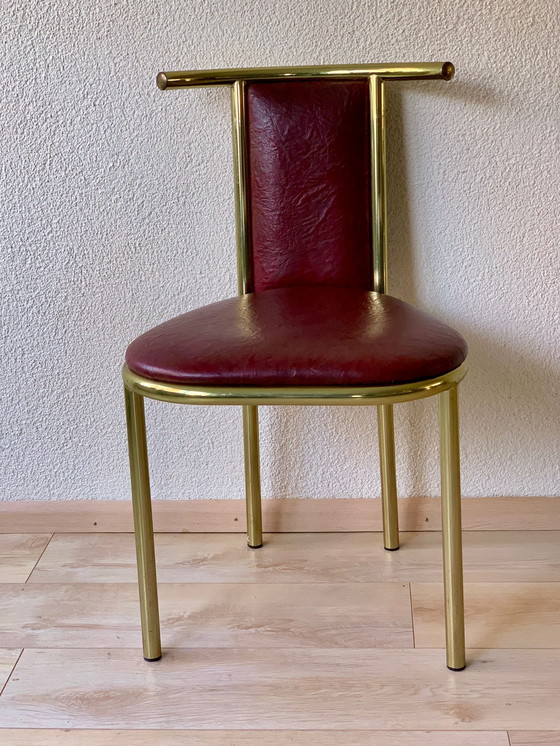 Image 1 of 4x Hollywood Regency chairs