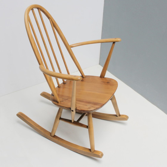 Image 1 of Ercol Small Rocking Chair by Lucian Ercolani