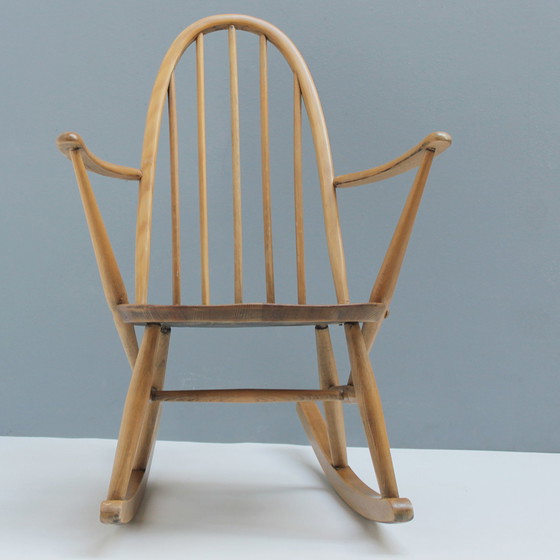 Image 1 of Ercol Small Rocking Chair by Lucian Ercolani