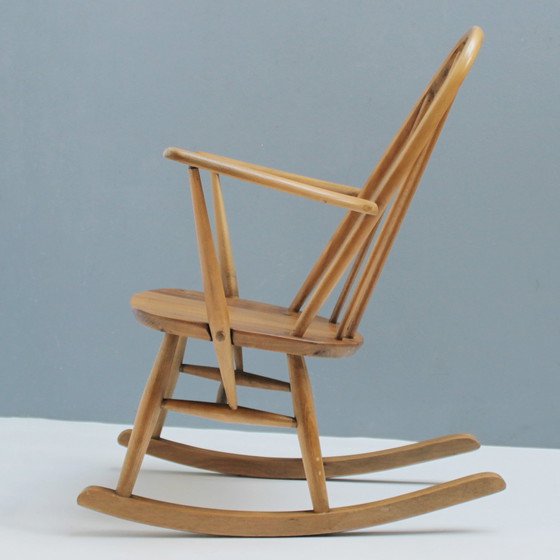 Image 1 of Ercol Small Rocking Chair by Lucian Ercolani