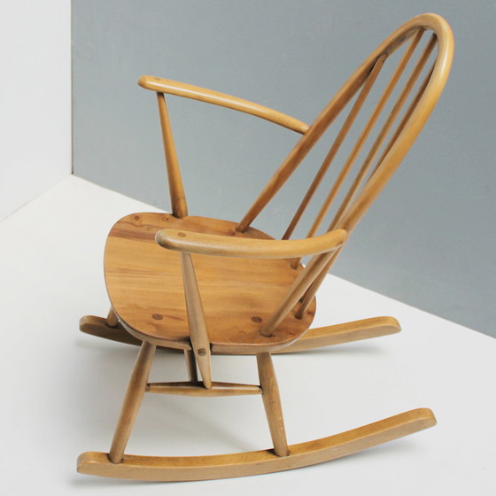 Image 1 of Ercol Small Rocking Chair by Lucian Ercolani