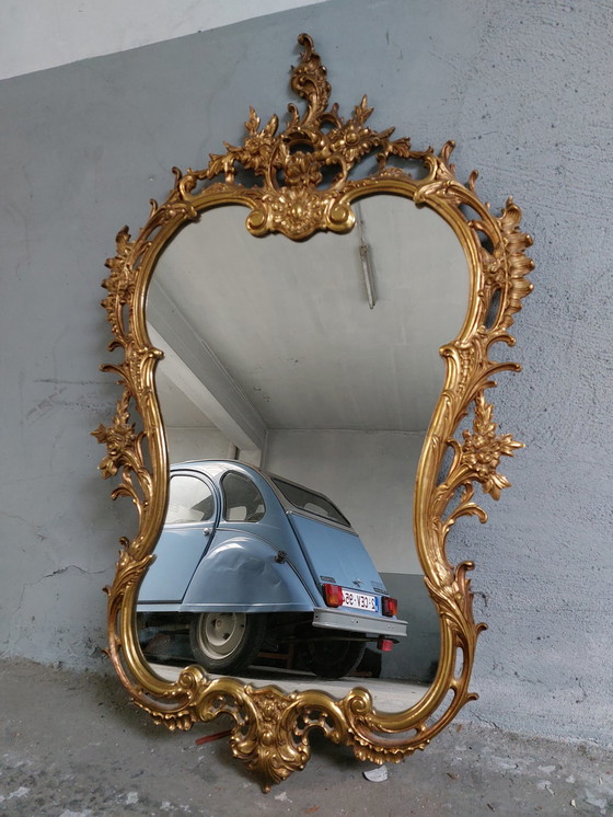 Image 1 of Specchio dorato barocco rococò