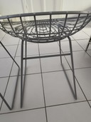 2x Cees Braakman for Pastoe KM05 tabouret métallique