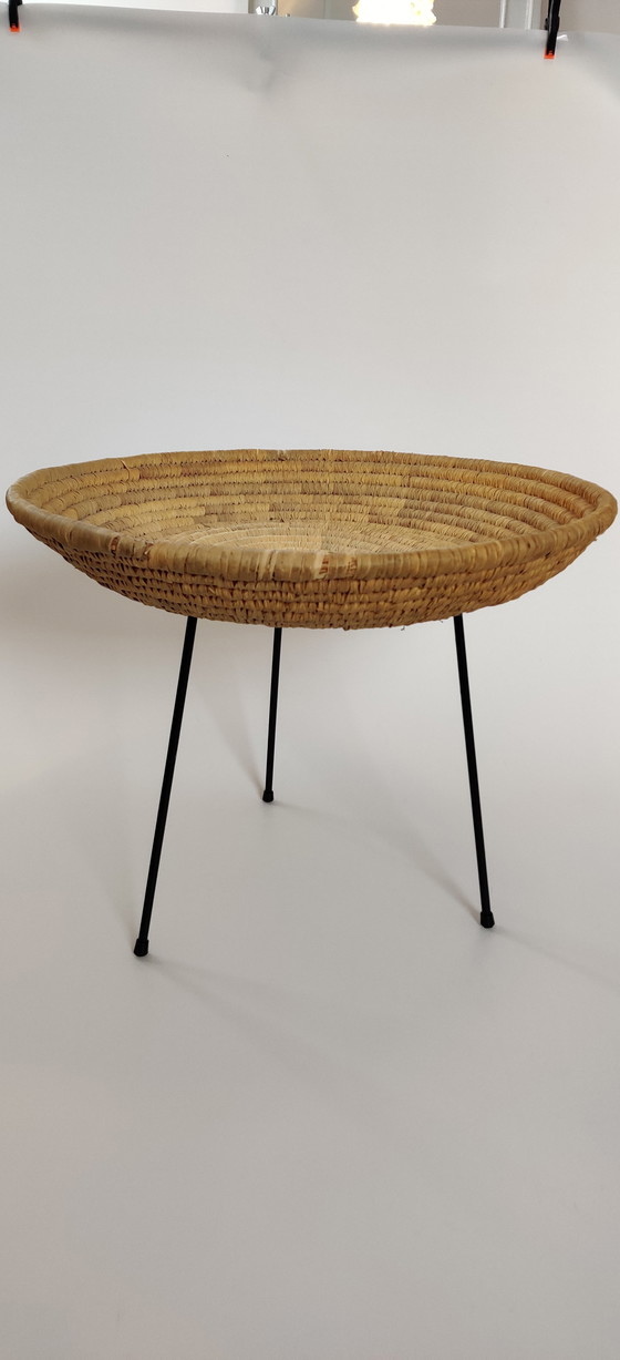 Image 1 of Artimeta reading basket from the 60s - Sebastian Matta's timeless design