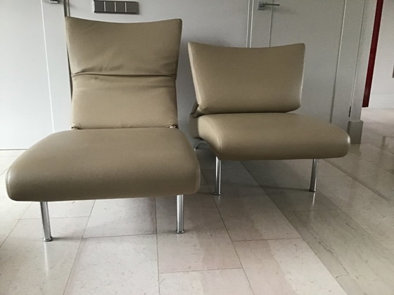 Image 1 of 2x Bonaldo relax armchairs